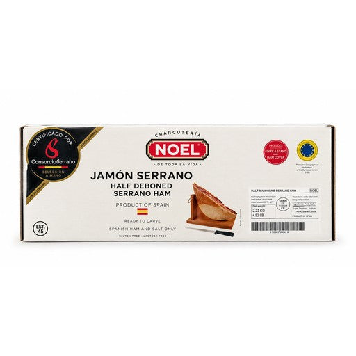 Jamón Serrano Noel - Media Pieza Deshuesada